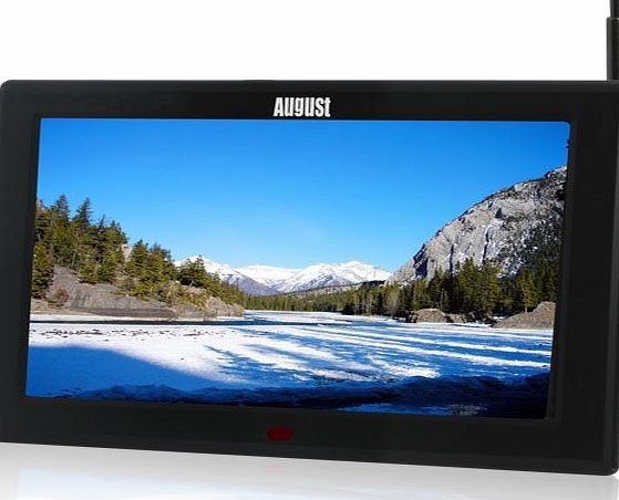 August [2016 UPDATE] August DA100D - 10`` Portable HD Freeview TV - HDMI Monitor with DVB-T and DVB-T2 Tuner / PVR / Multimedia Player